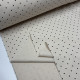 Фланель плательная, 145 см, серия 24050, черный горошек 