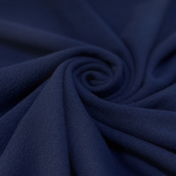 Флис двусторонний, 150 см, цвет №026, темно-синий
