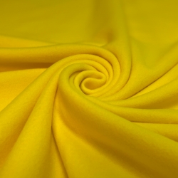 Флис двусторонний, 150 см, цвет №11, желтый