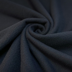 Флис двусторонний, 150 см, цвет №001, сине-черный