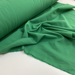 Ткань, крапива с хлопком, 145см, ярко-зеленый
