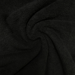 Махра двухсторонняя, 160 см, цвет черный