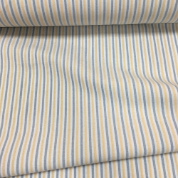 Рубашечная ткань полоска, 145 см, H40-302C (ОТРЕЗЫ)